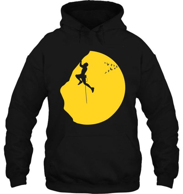 cool rock climbing mountains sport t-shirt hoodie