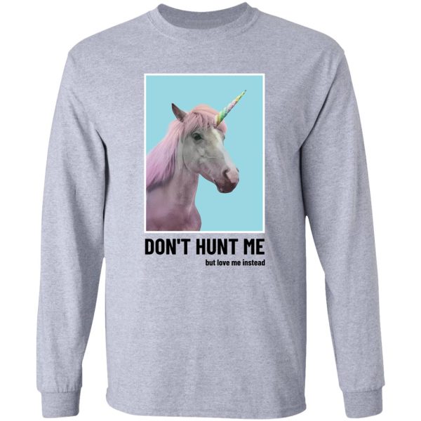 cool unicorn hunting season long sleeve