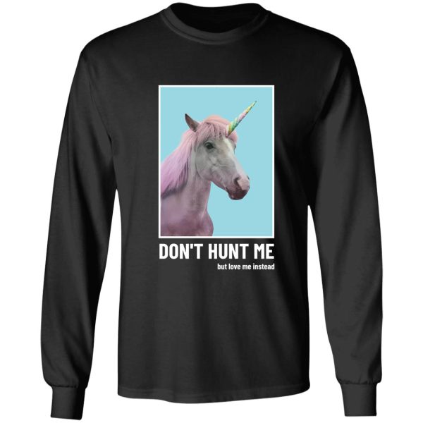 cool unicorn hunting season long sleeve