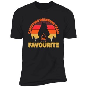 copy of campers campfire drinking team favourite camping bears funny shirt