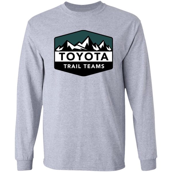 copy of toyota trail teams green mountain badge (unofficial) long sleeve