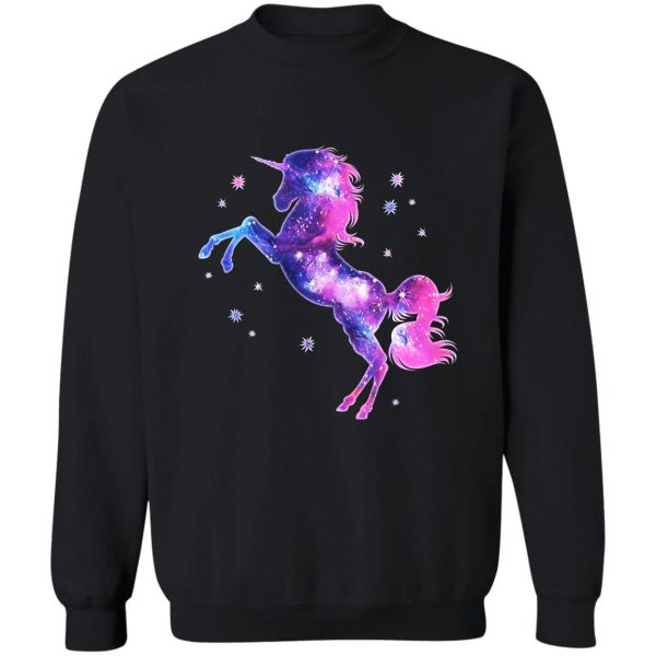 cosmic unicorn galaxy style space universe cosmos sweatshirt