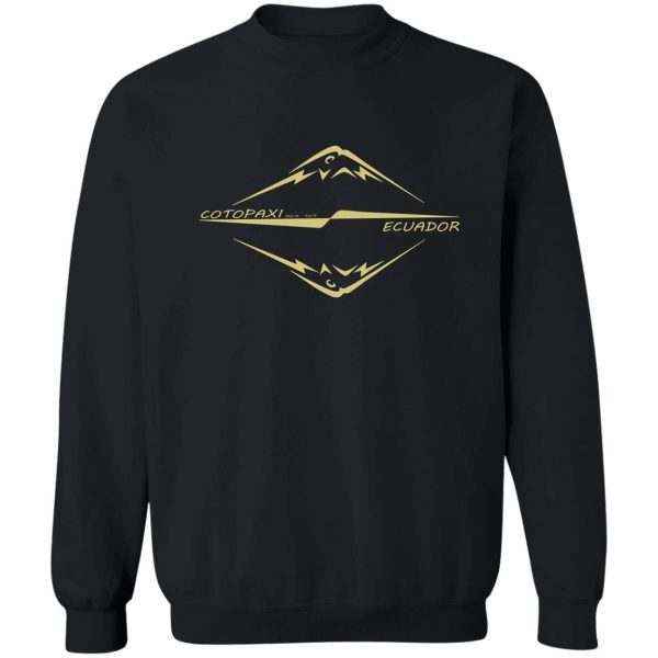cotopaxi volcano sweatshirt