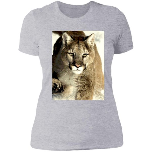 cougar lady t-shirt