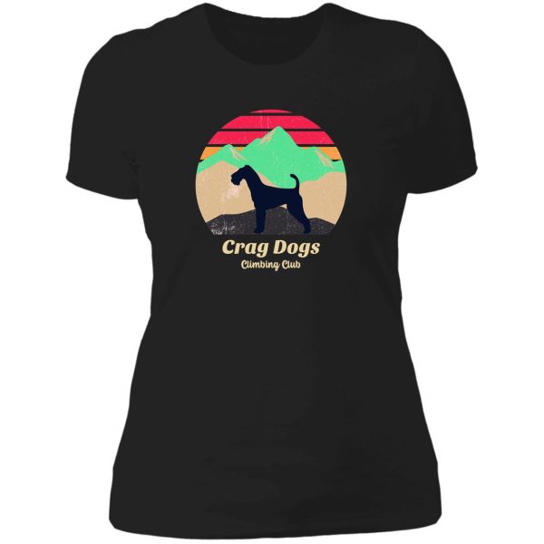 crag dogs climbing club (light) lady t-shirt