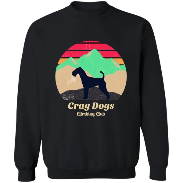 crag dogs climbing club (light) sweatshirt