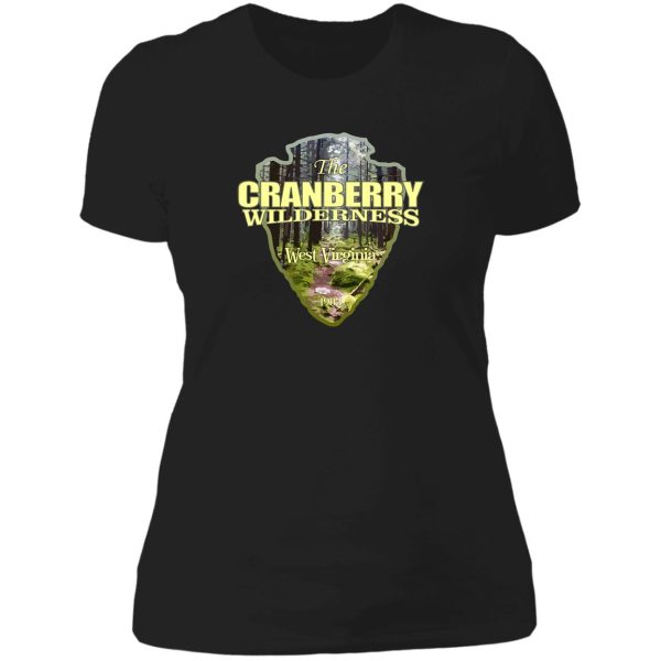 cranberry wilderness (arrowhead) lady t-shirt