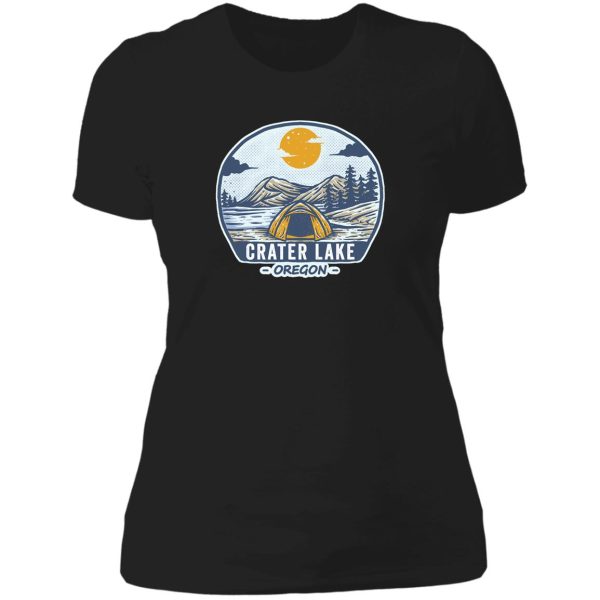 crater lake - oregon lady t-shirt