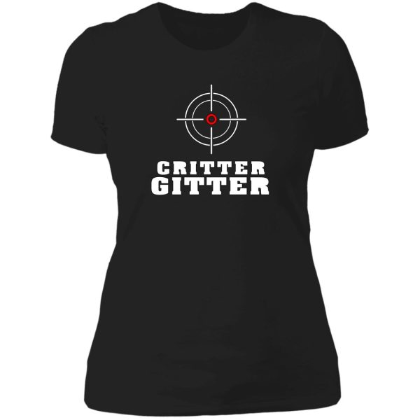 critter getter t-shirt hunting shirts and stickers critter getter lady t-shirt