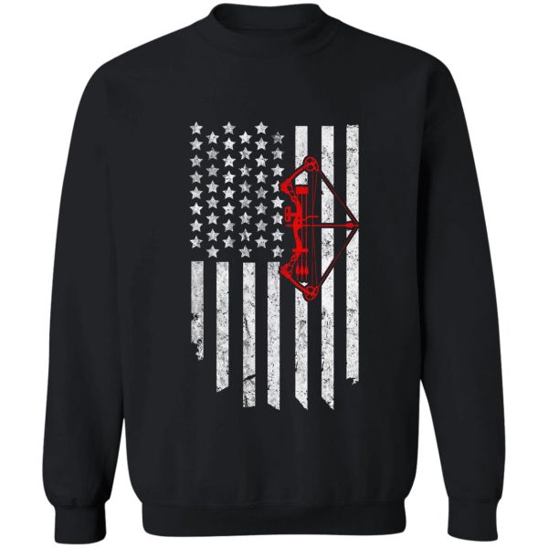 cross compound bow shooting sports hunting sweatshirt