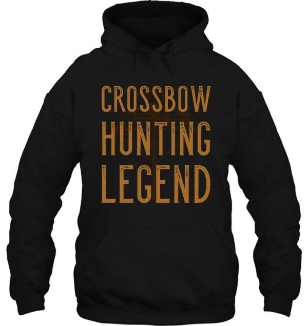 crossbow hunting legend hoodie