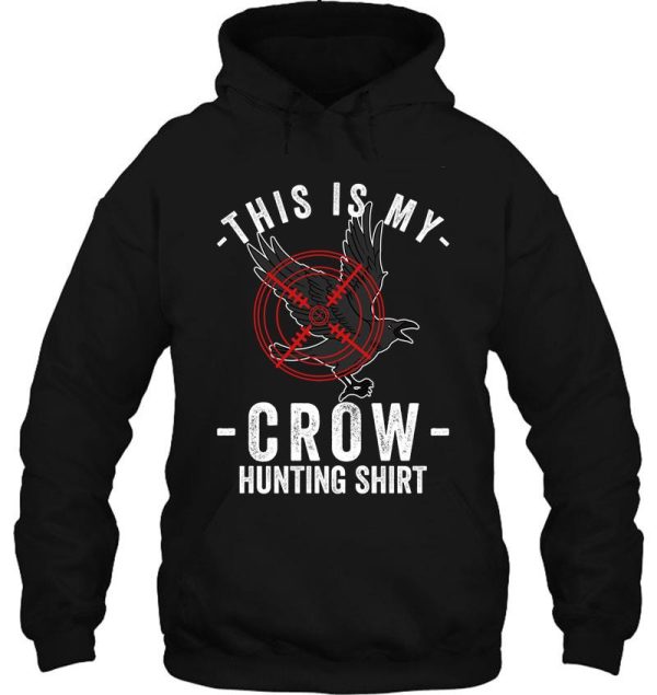 crow hunter crow hunting shirt hoodie