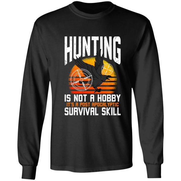 crow hunting crow hunter survival skill long sleeve