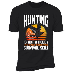 crow hunting crow hunter survival skill shirt