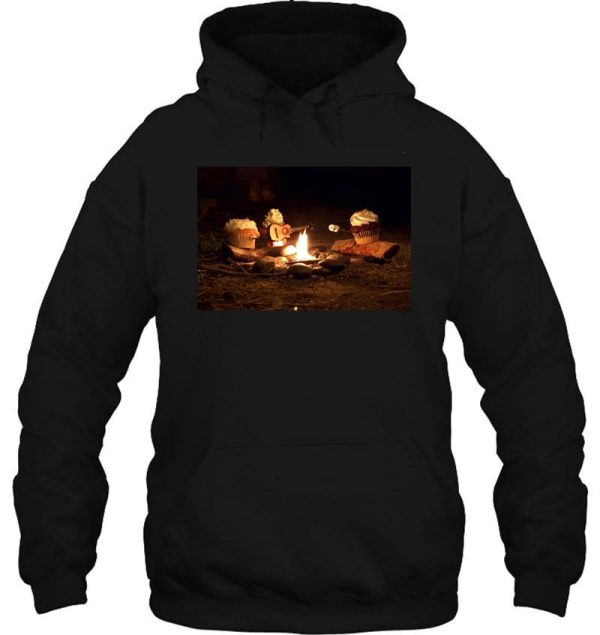 cupcake campfire hoodie