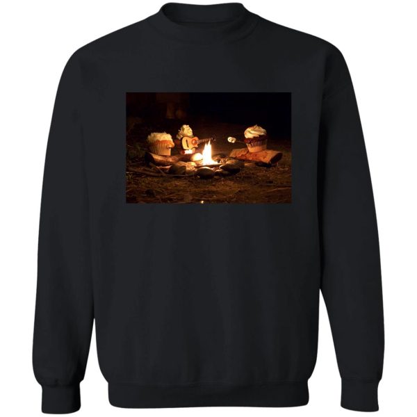 cupcake campfire sweatshirt