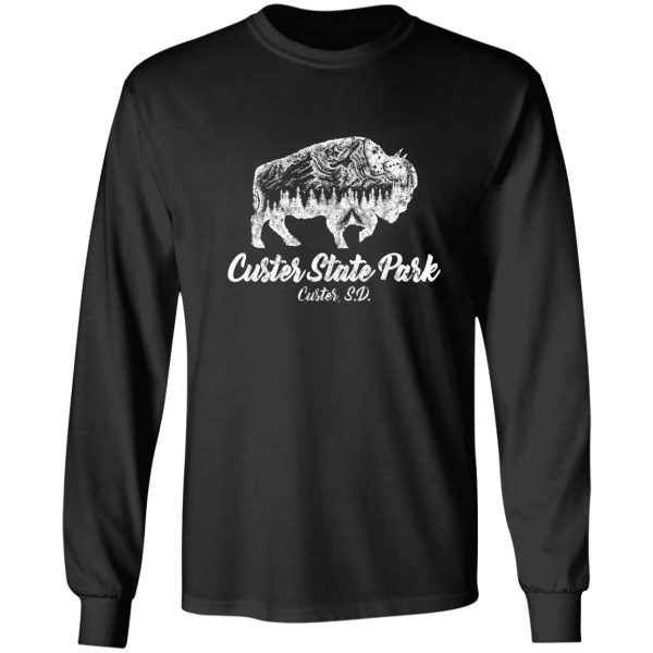 custer state park for bison lovers south dakota long sleeve