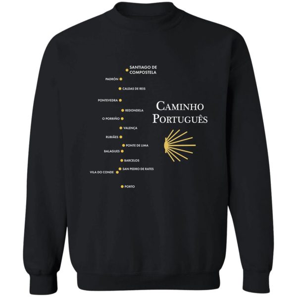 customizable camino português items sweatshirt