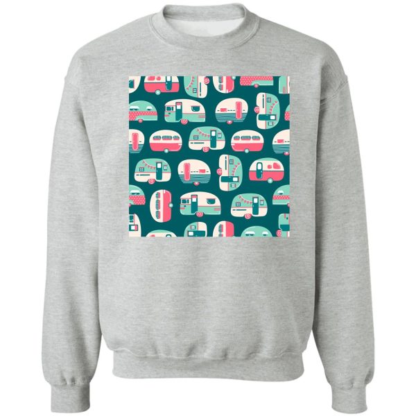 cute camping bus sweatshirt