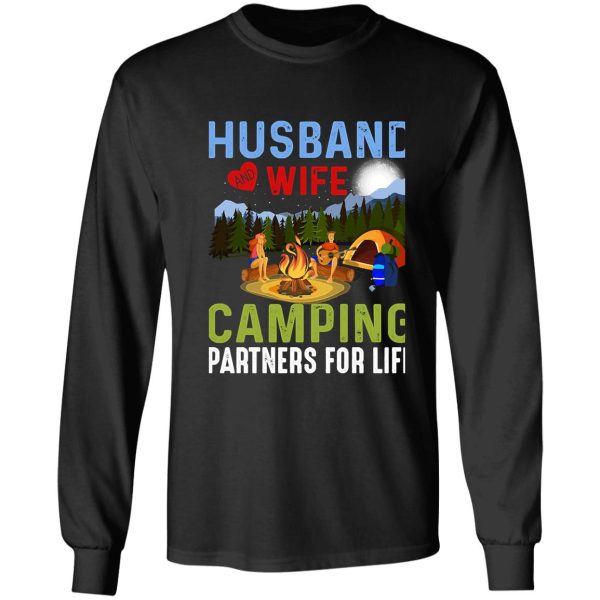 cute camping shirt gifts long sleeve