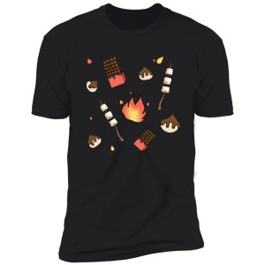 cute s'mores camping shirt