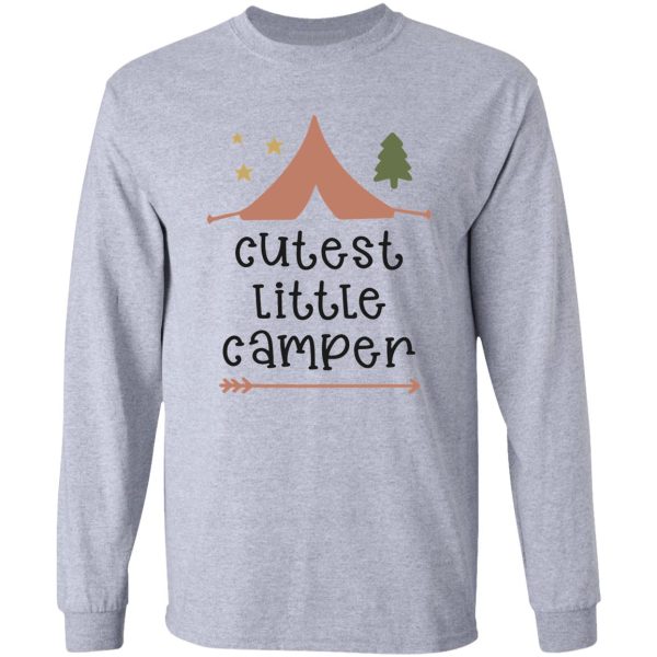 cutest little camper long sleeve