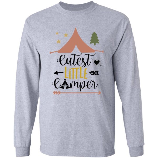 cutest little camper long sleeve