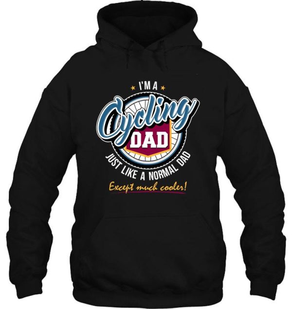 cycling dad hoodie