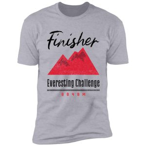 cycling everesting challenge finisher 8848m shirt