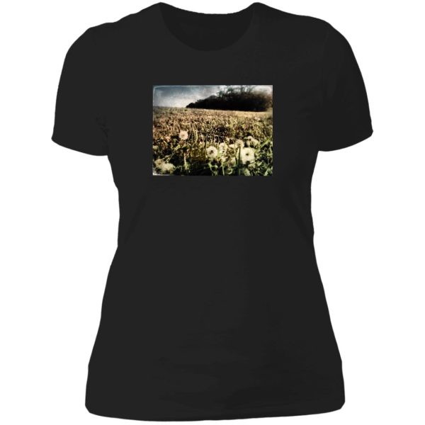 dandelions lady t-shirt
