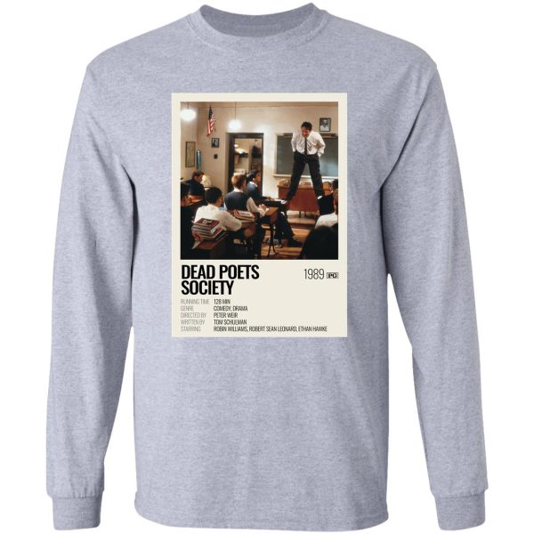 dead poets society (1989) movie poster long sleeve