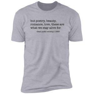 dead poets society shirt