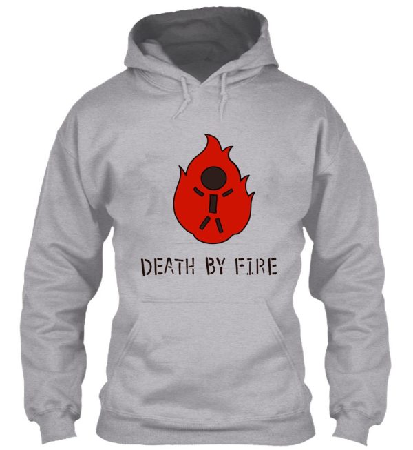 death by fire hoodie