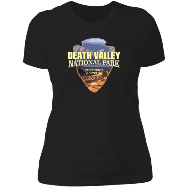 death valley national park (arrowhead) lady t-shirt