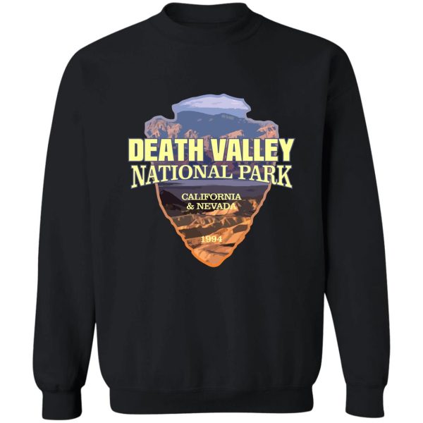 death valley national park (arrowhead) sweatshirt
