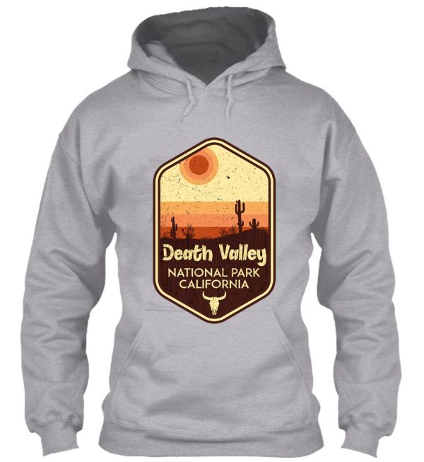 death valley national park california cactus hoodie