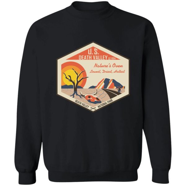 death valley national park sweatshirt