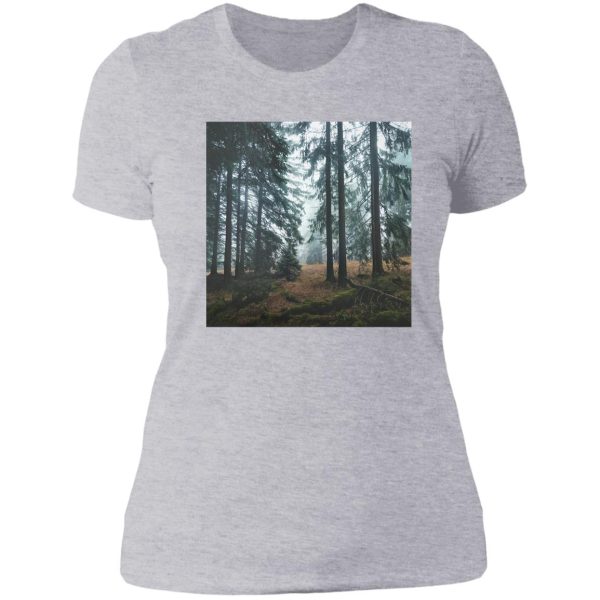 deep in the woods lady t-shirt