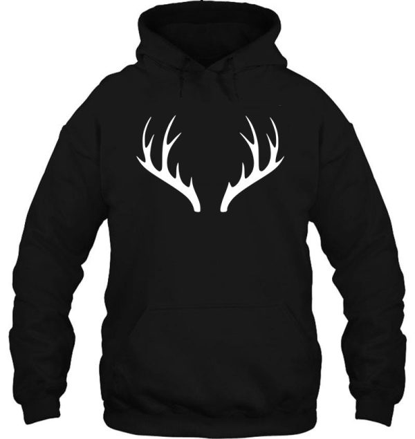 deer antlers hoodie