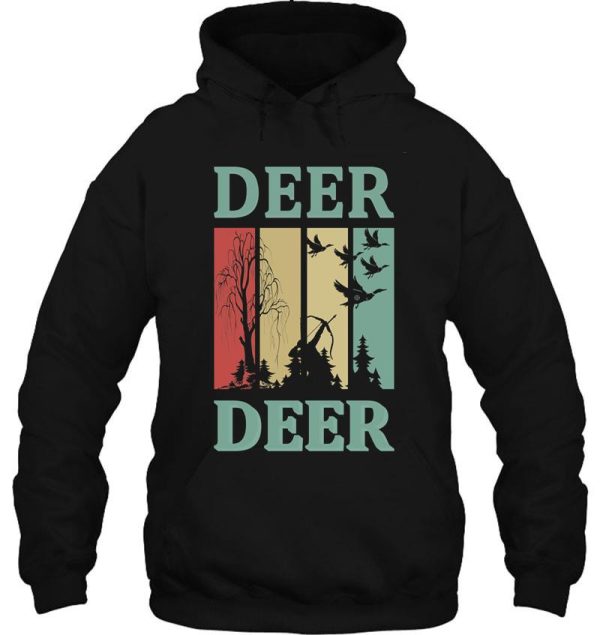 deer deer deer bow hunting deer bow hunting tips deer & deer hunting magazine hoodie