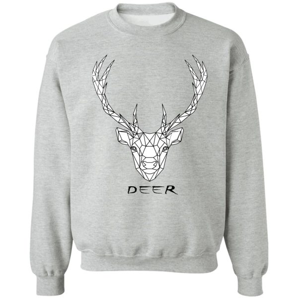 deer design sweatshirt