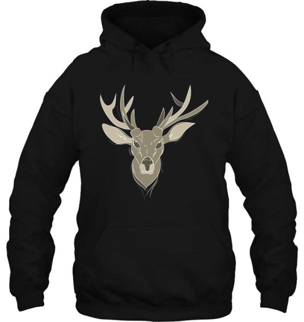 deer head hoodie