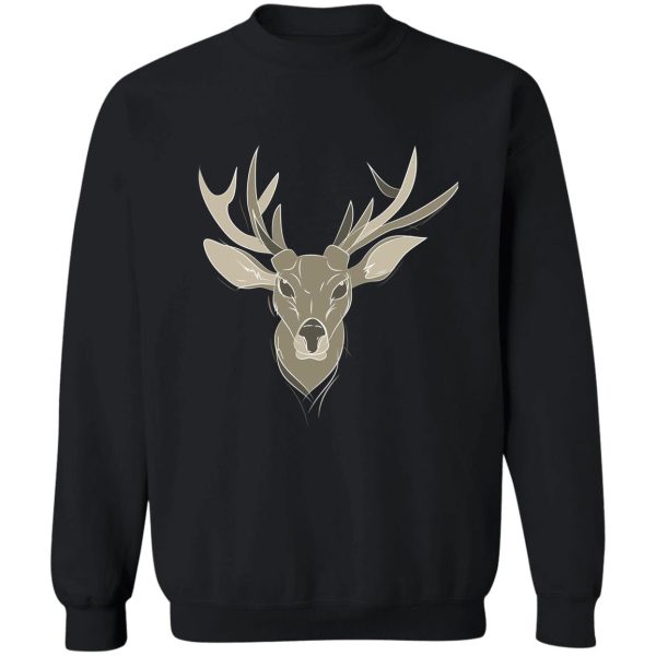 deer head sweatshirt