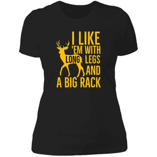 deer hunter gift lady t-shirt