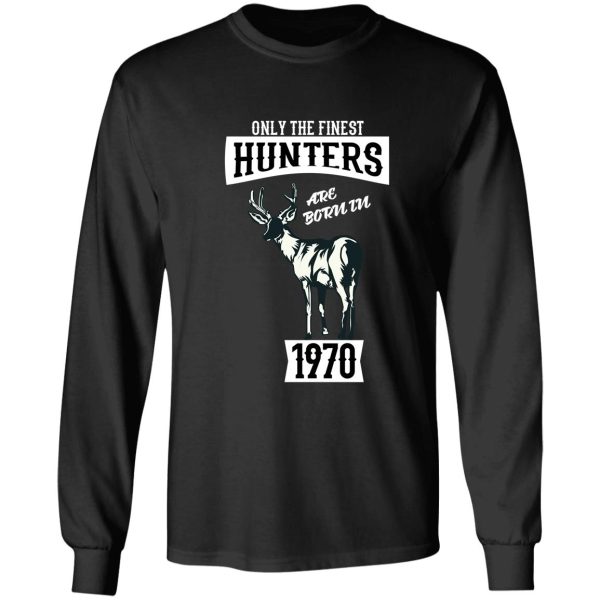 deer hunter - hunting 50th birthday gift long sleeve