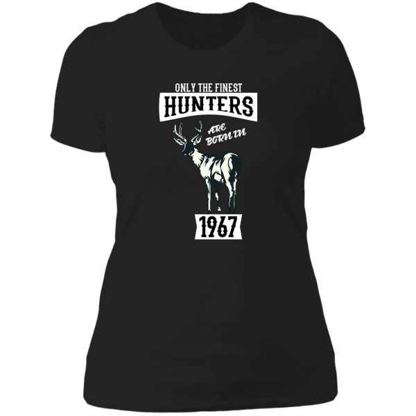 deer hunter - hunting 53th birthday gift lady t-shirt