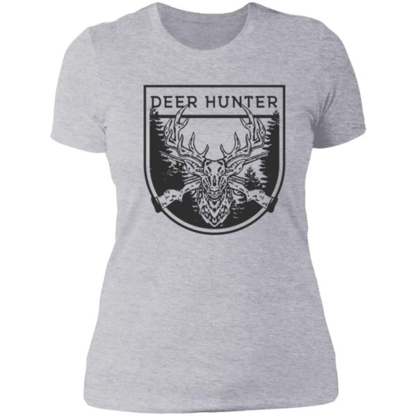 deer hunter lady t-shirt