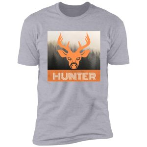 deer hunter retro buck hunting orange shirt