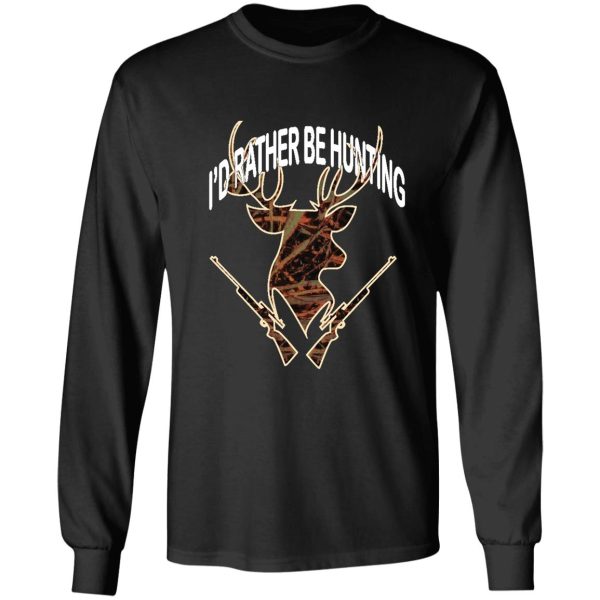 deer hunter t shirt for men or women hunters long sleeve