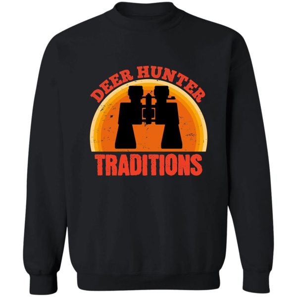 deer hunter traditions sweatshirt